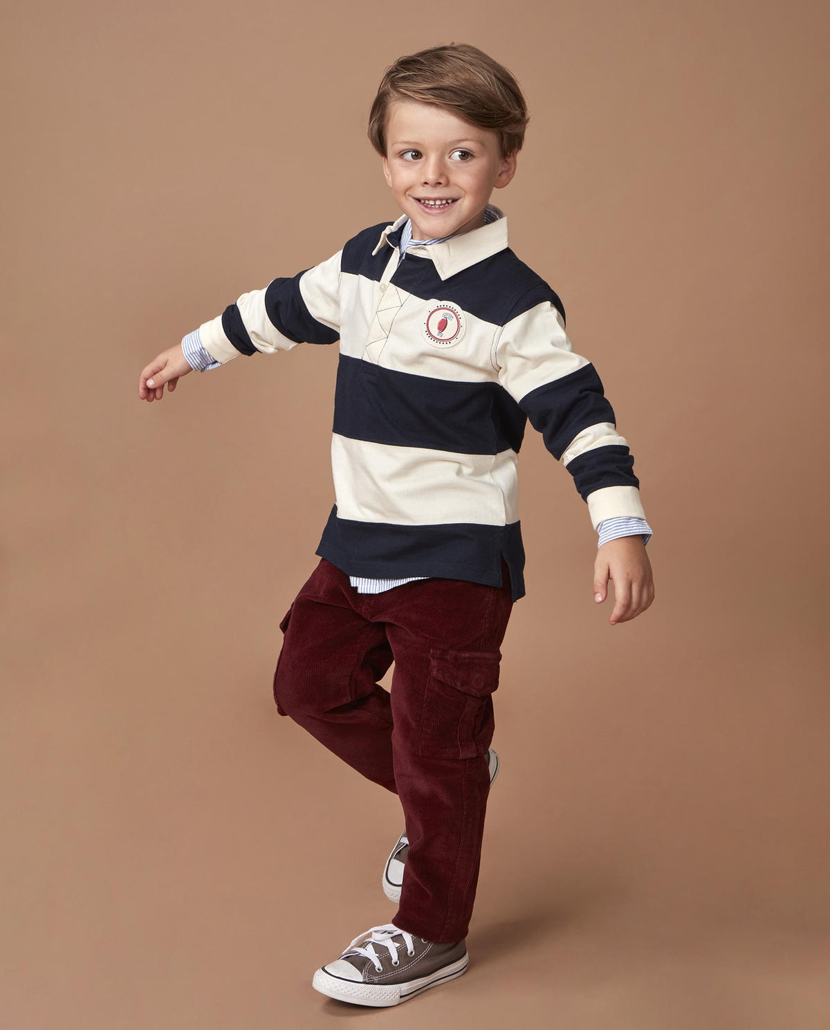 Pantalon De Pana Cargo