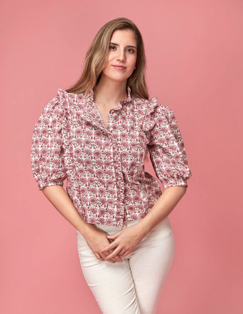 Camisa De Flores