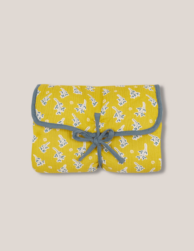 Cambiador estampado mimosas