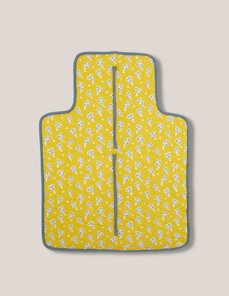 Cambiador estampado mimosas