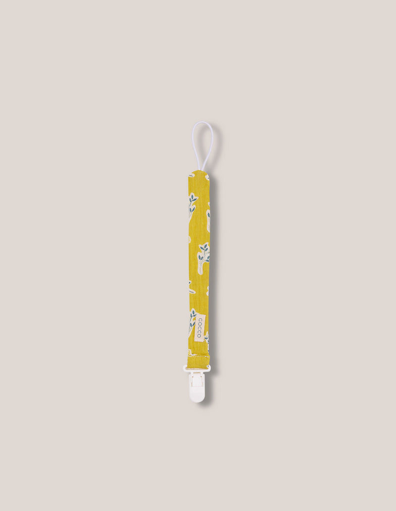 Porta chupón estampado mimosas