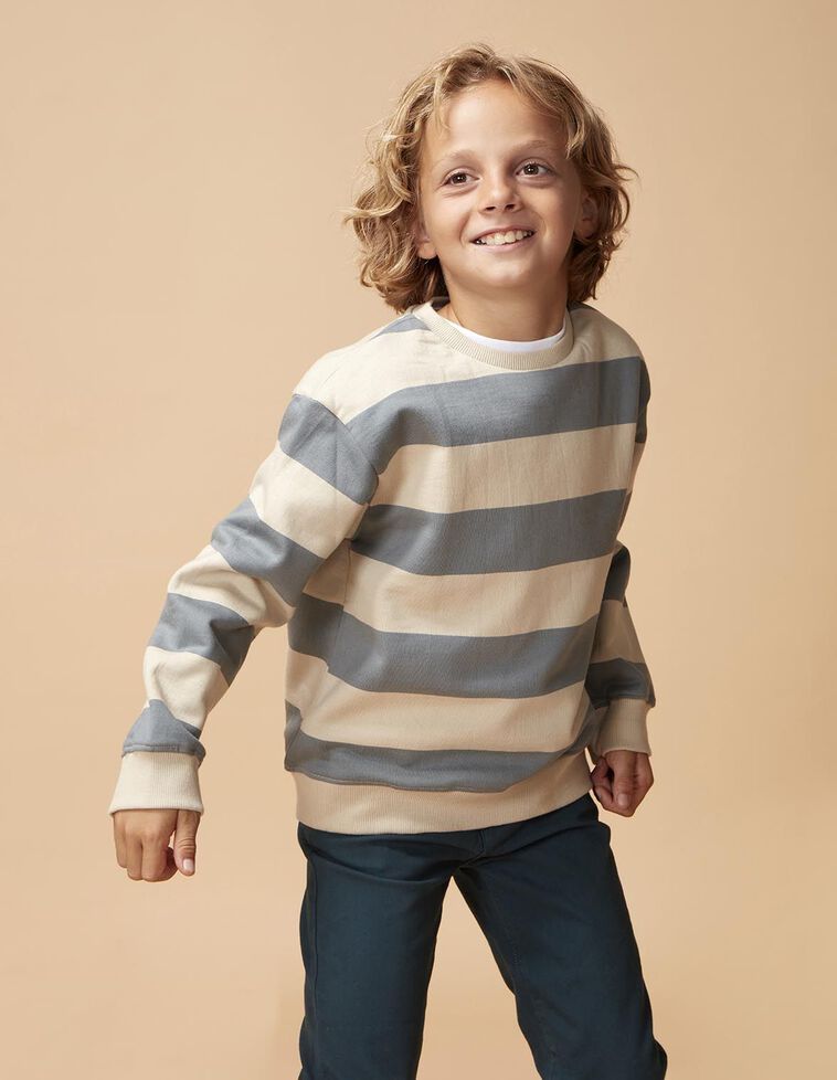 Sudadera De Rayas