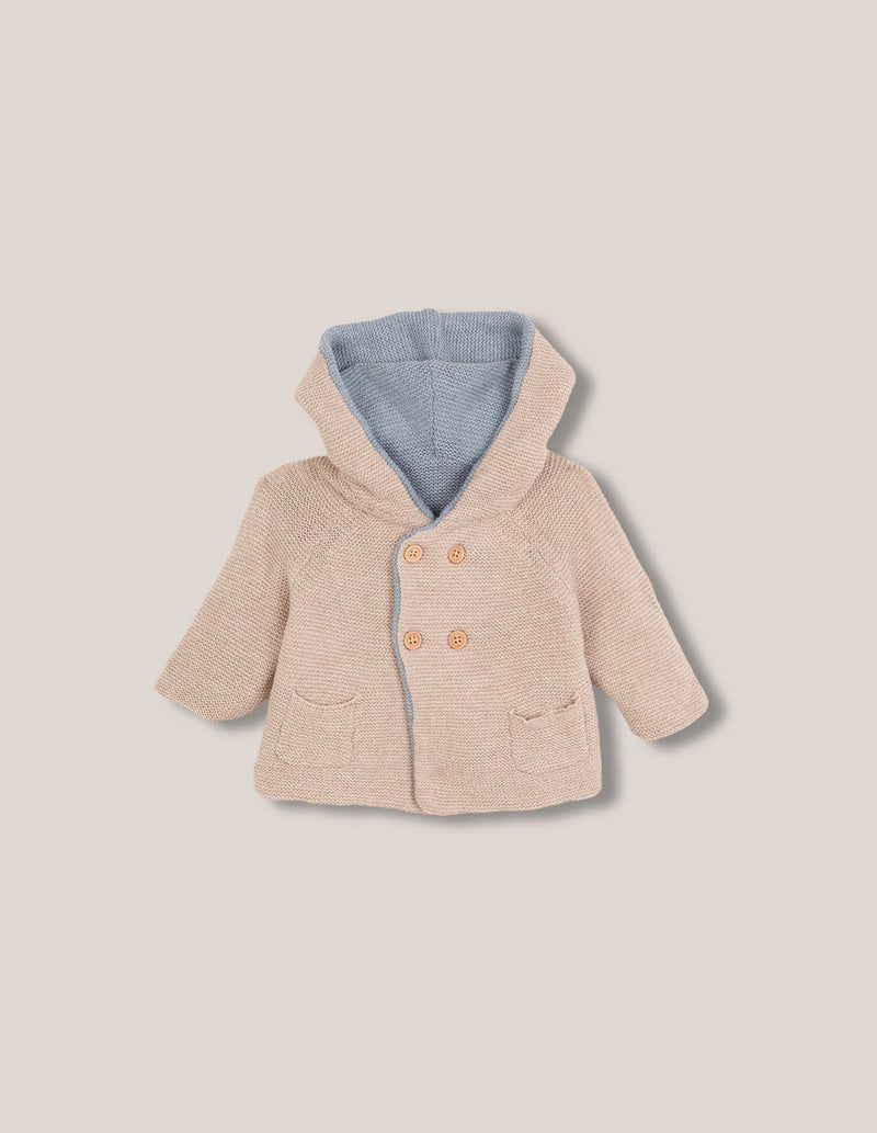 Abrigo De Punto Bobo Reversible