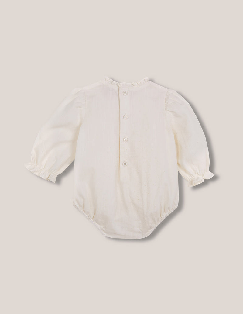Camisa body con cuello