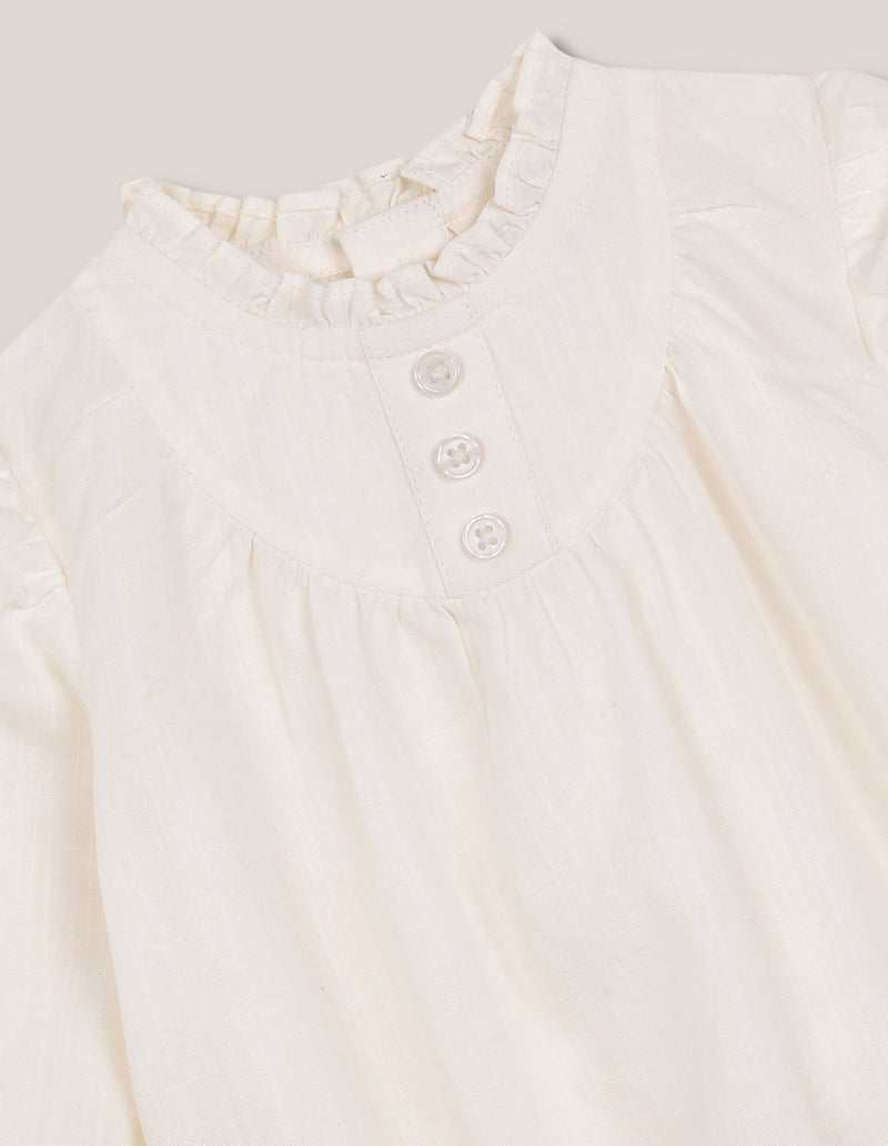 Camisa body con cuello