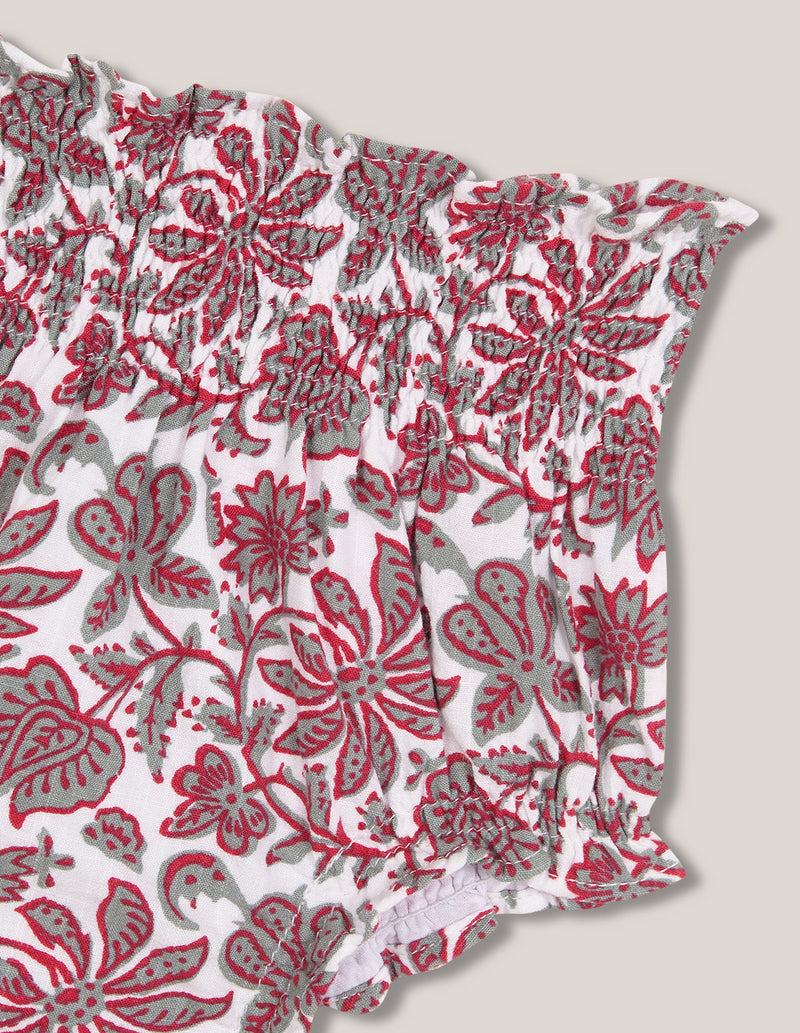 Bombacho Estampado Flores Grandes