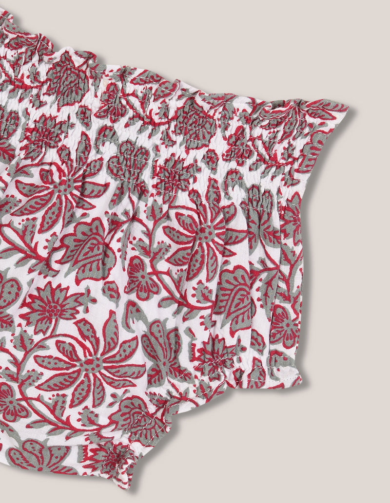 Bombacho Estampado Flores Grandes