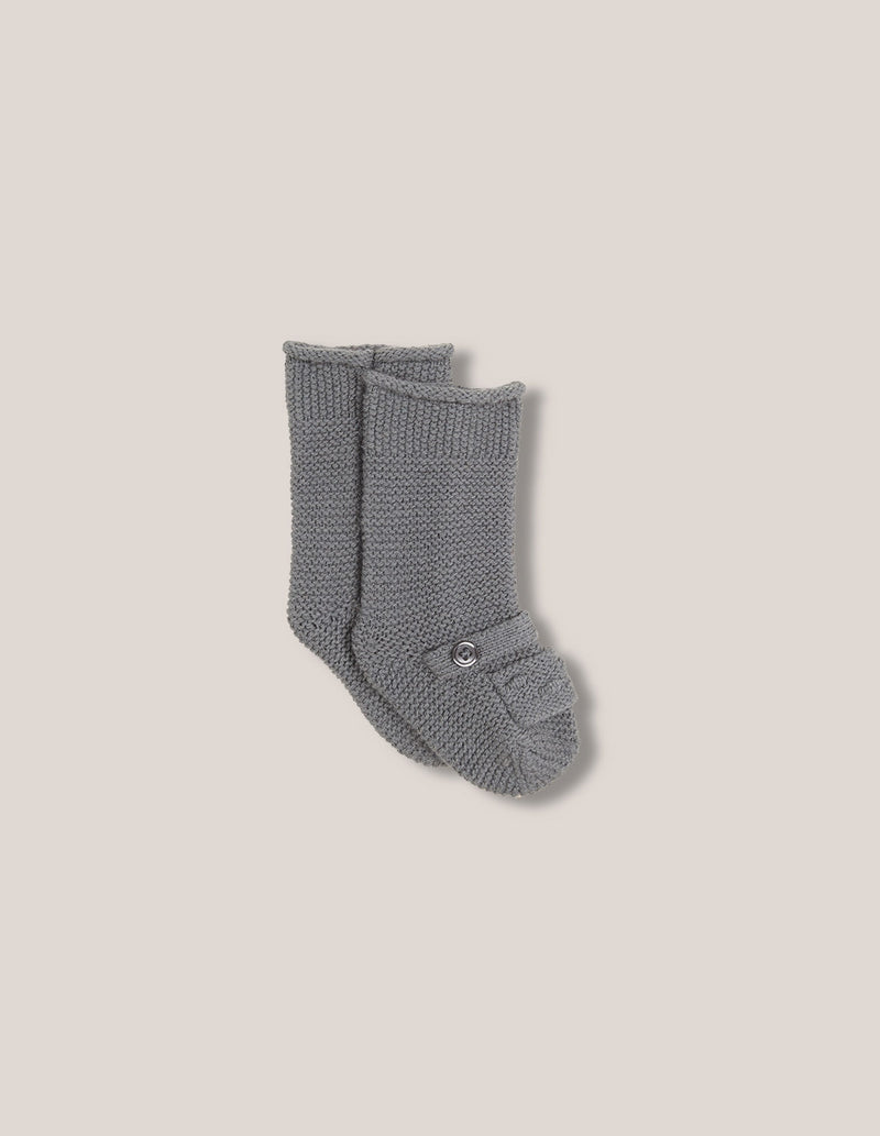 Zapatitos de punto con detalles de punto