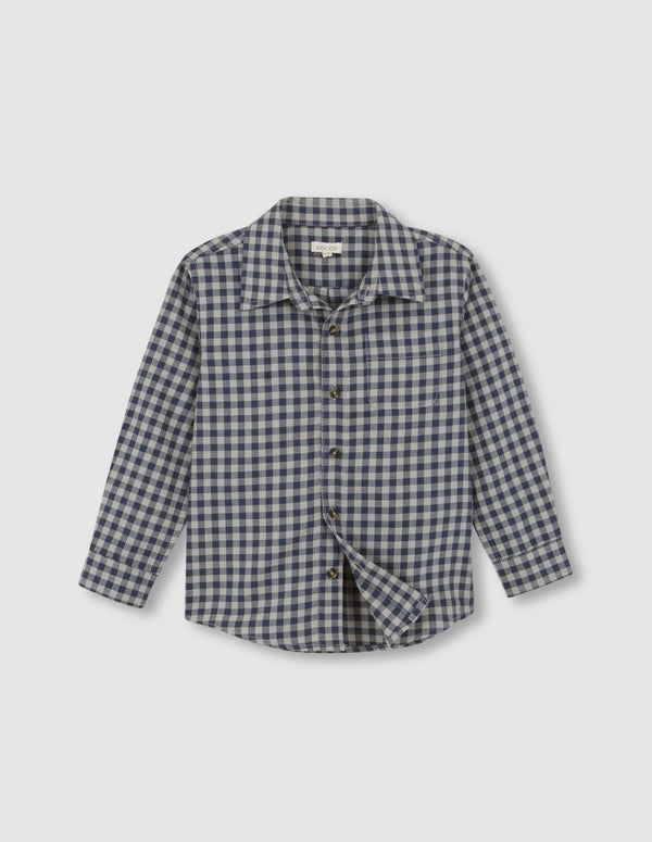Camisa de cuadro vichy