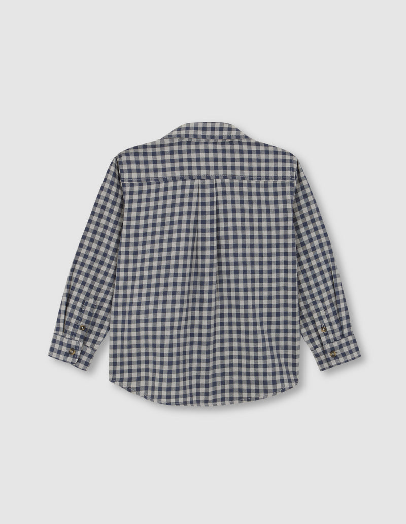 Camisa de cuadro vichy