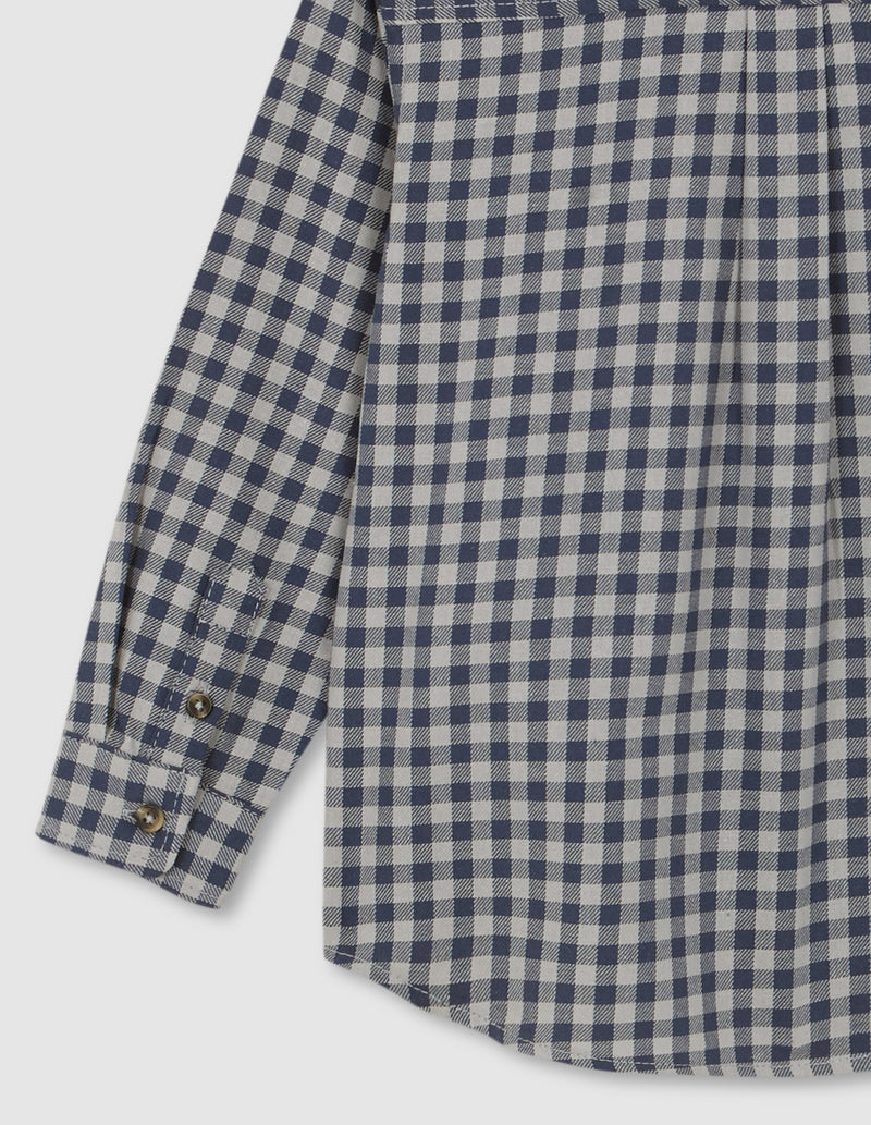 Camisa de cuadro vichy