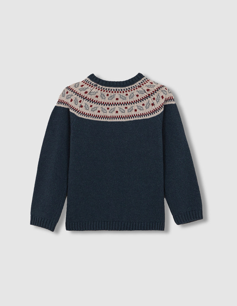 Suéter De Greca En El Cuello