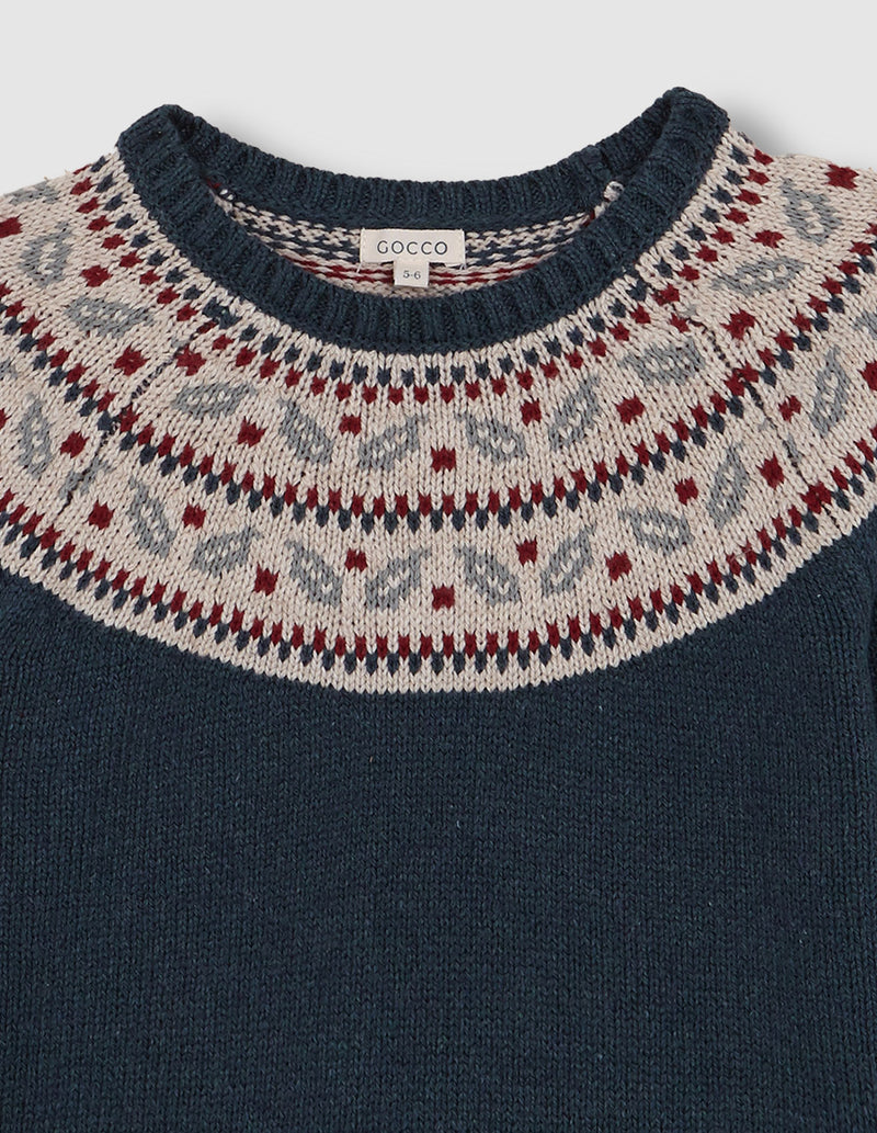 Suéter De Greca En El Cuello