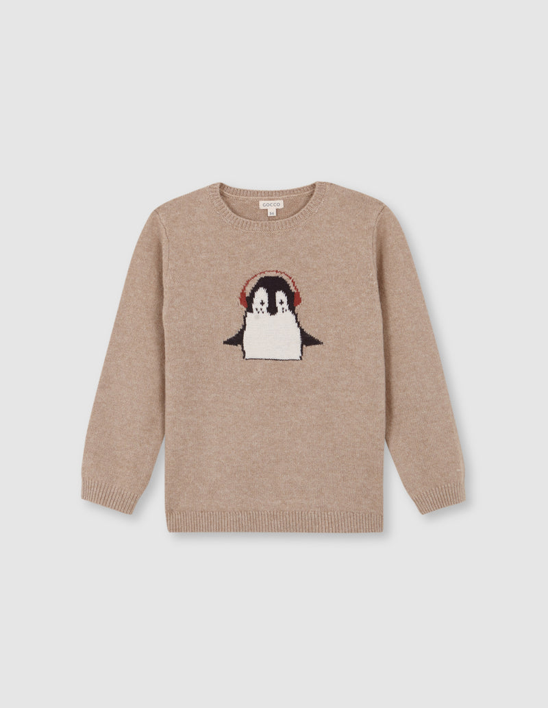 Suéter Con Intarsia