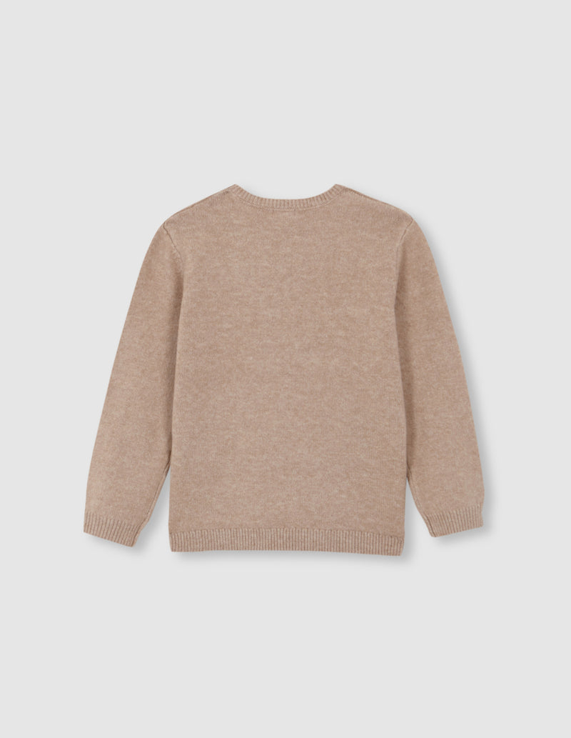 Suéter Con Intarsia