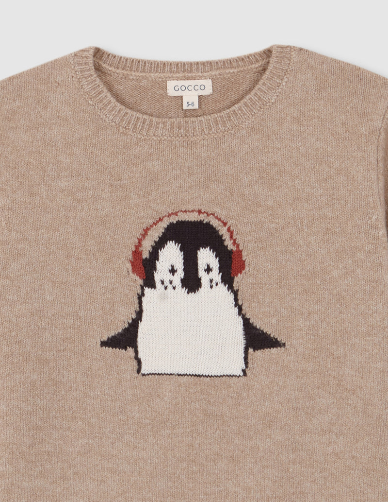 Suéter Con Intarsia