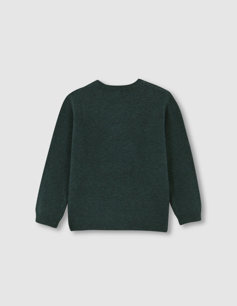 Suéter Con Intarsia