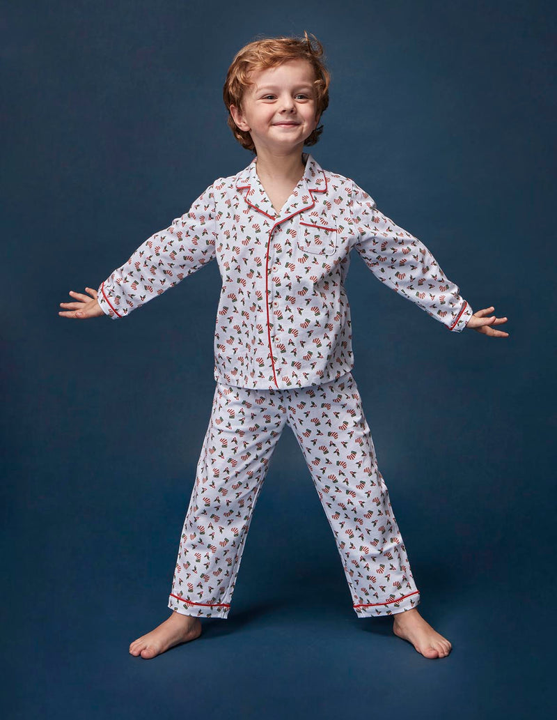 Pijama De Navidad Con Vivo A Contraste