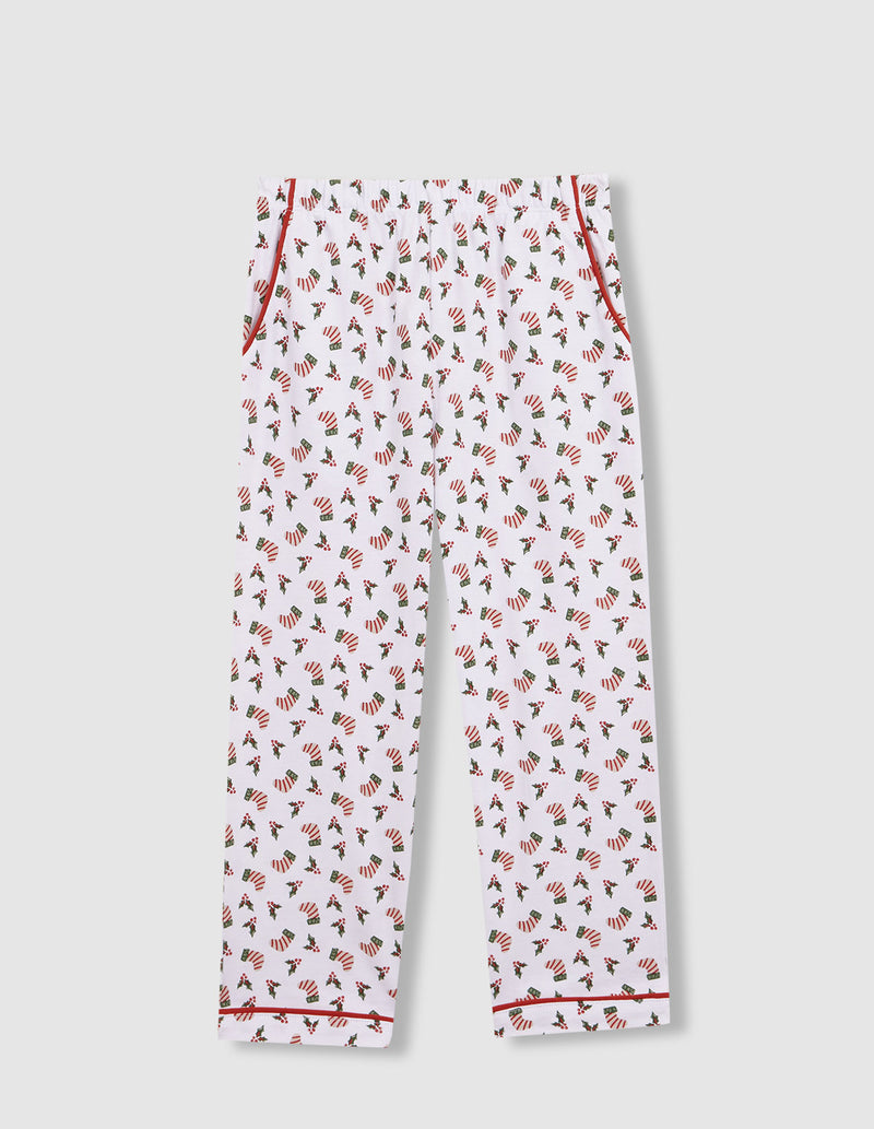 Pijama De Navidad Con Vivo A Contraste