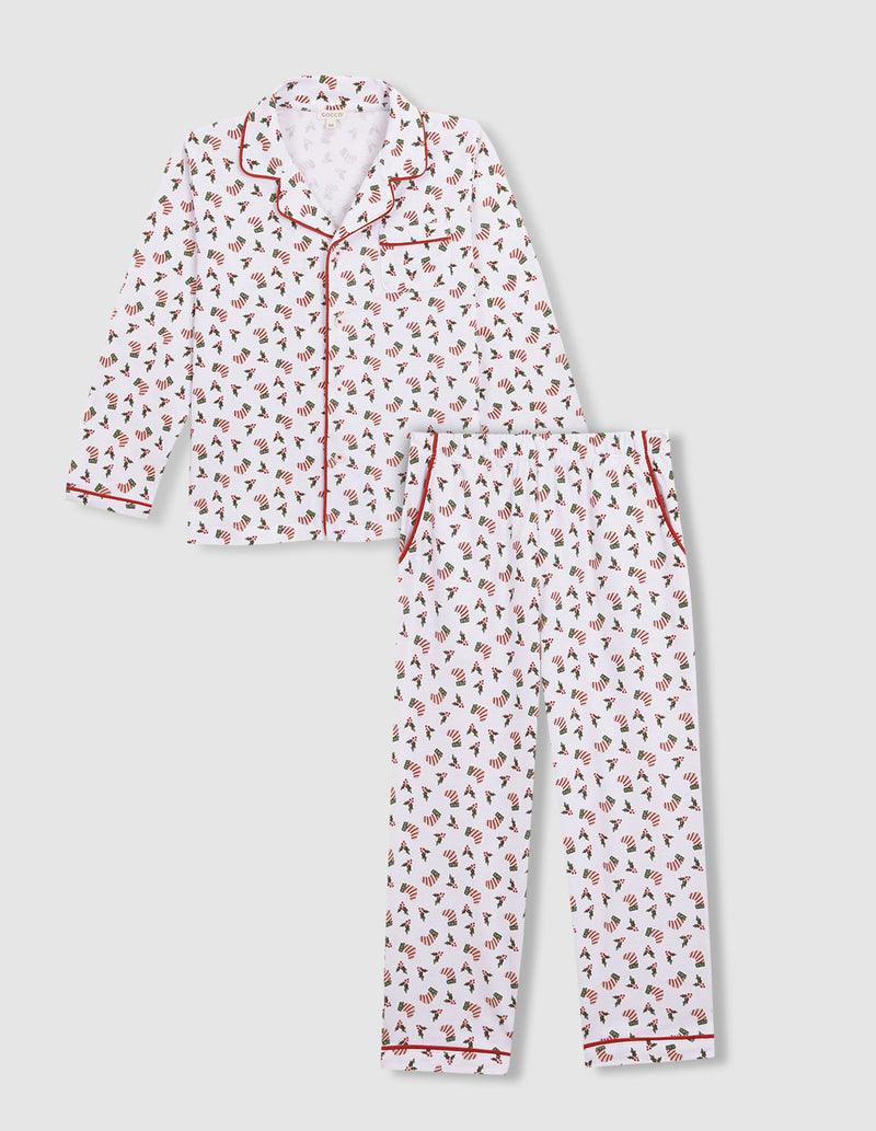 Pijama De Navidad Con Vivo A Contraste