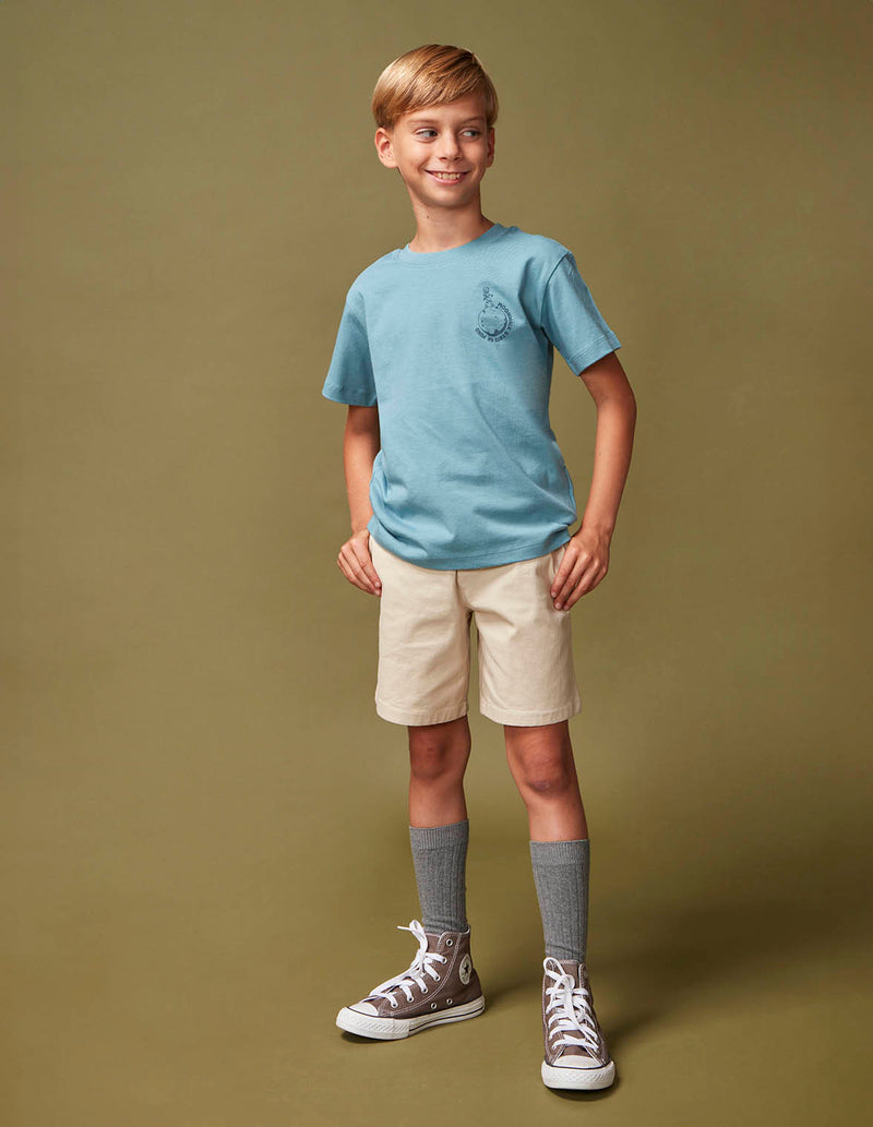 Playera estampada moonwalk