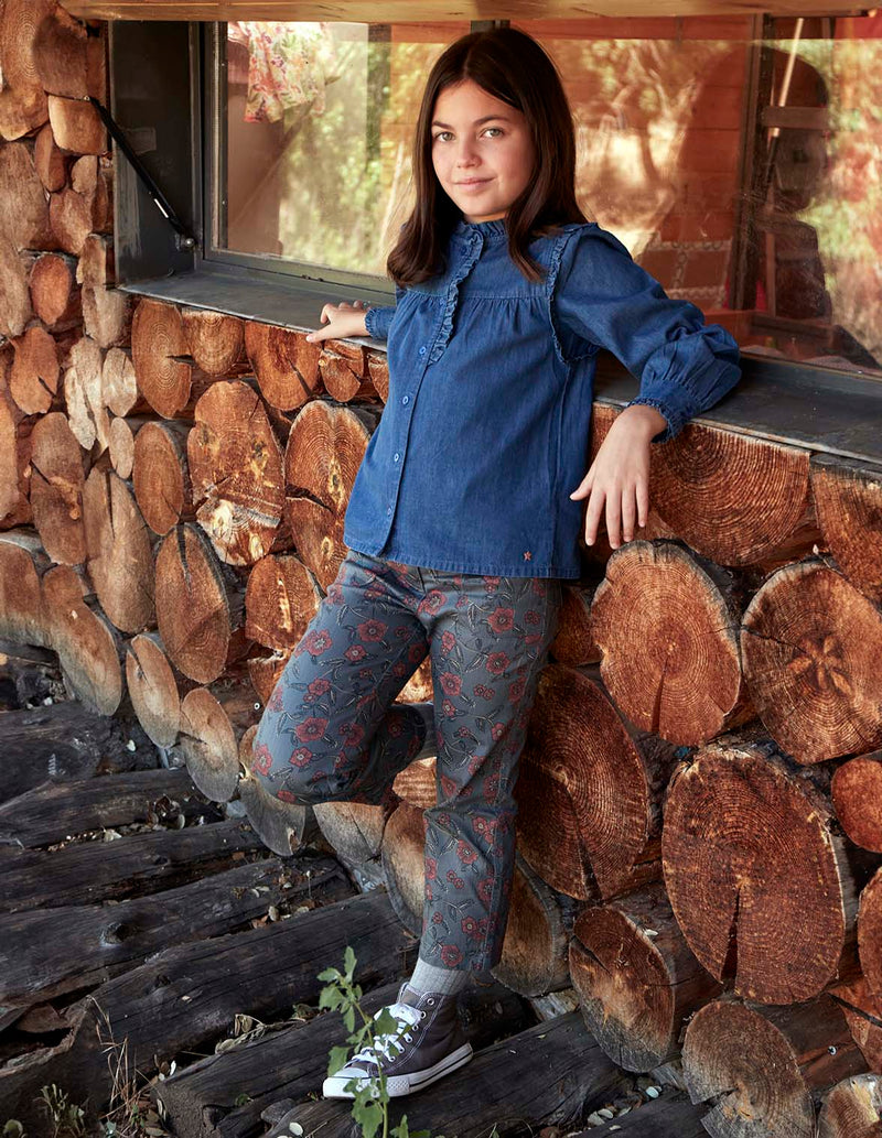 Blusa denim