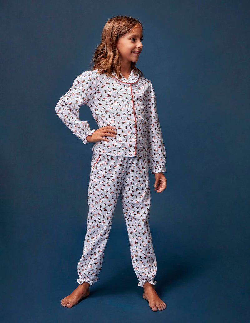 Pijama De Navidad Con Vivo A Contraste