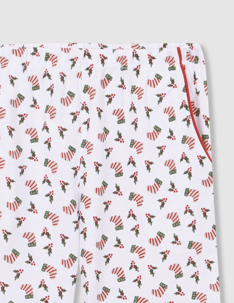 Pijama De Navidad Con Vivo A Contraste