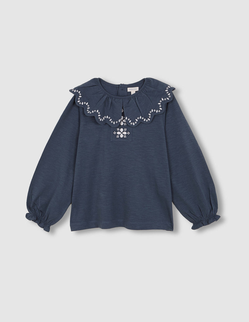 Camiseta Con Bordados