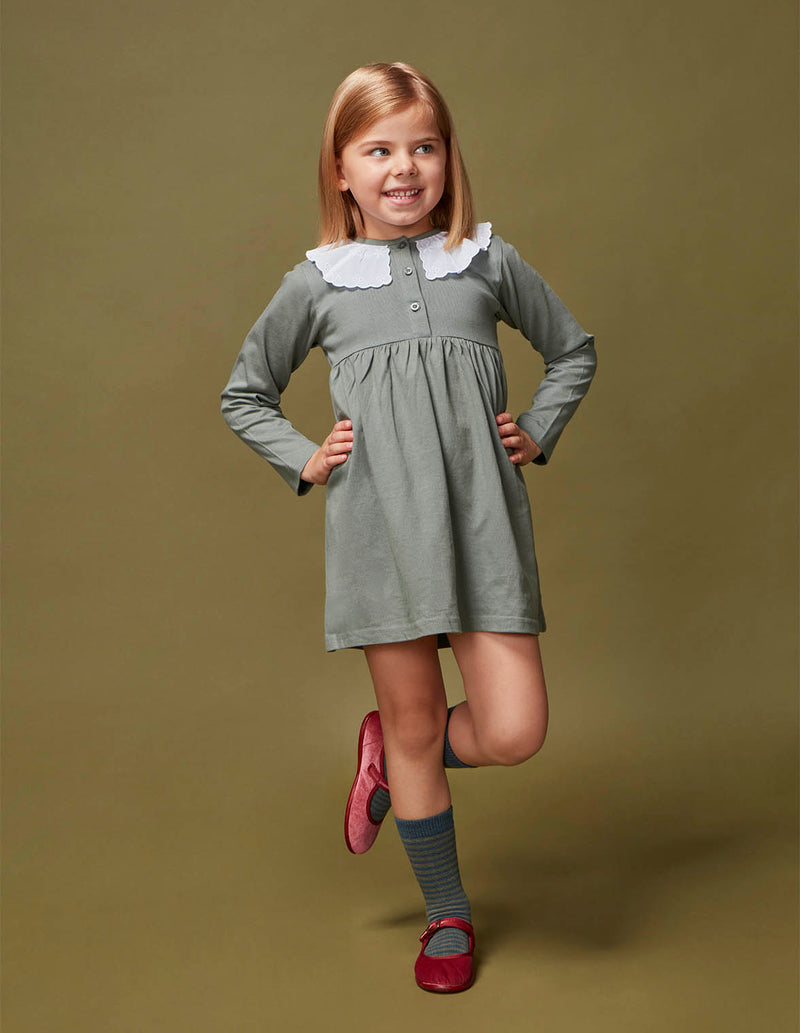 Vestido Polo Liso Pique