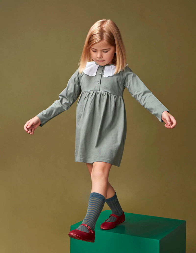 Vestido Polo Liso Pique