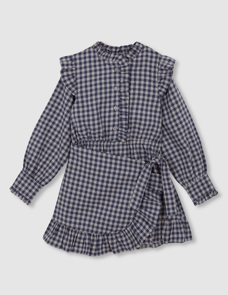 Vestido de cuadro vichy