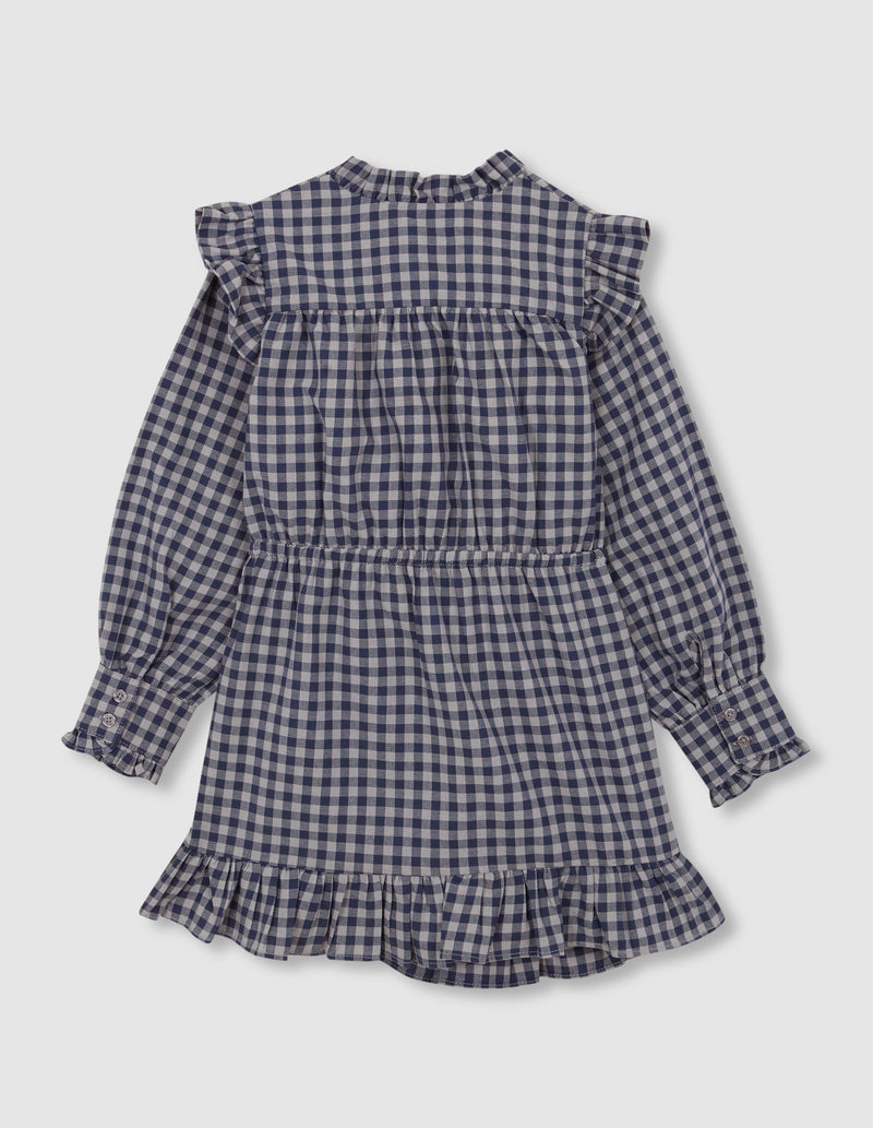 Vestido de cuadro vichy