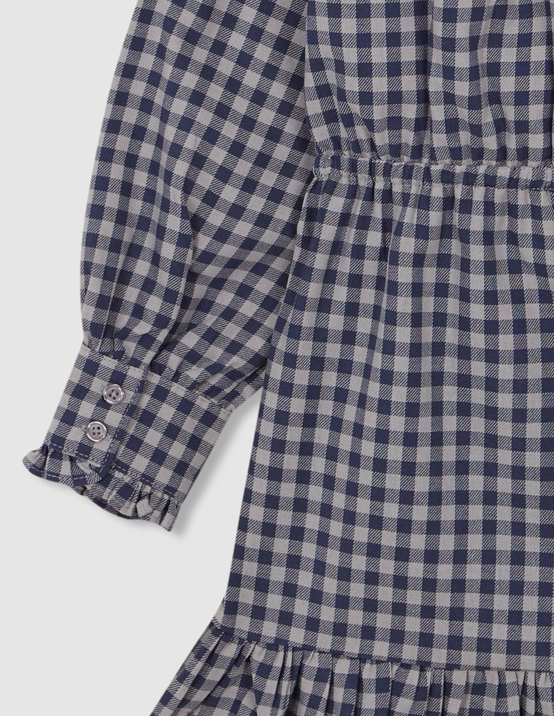 Vestido de cuadro vichy