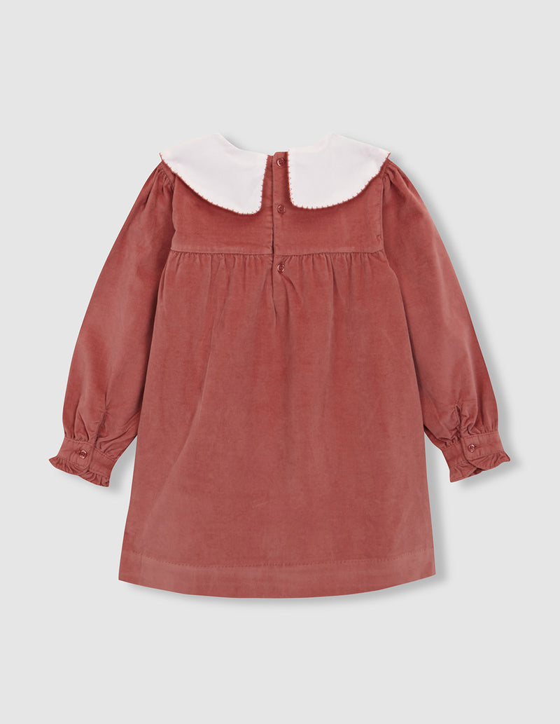 Vestido De Pana Lisa