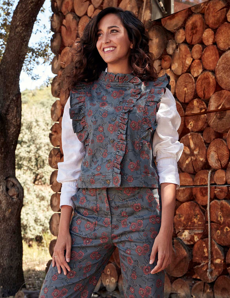 Chaleco Estampado