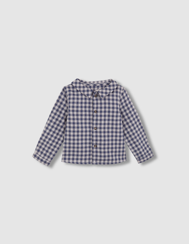 Camisa de cuadro vichy