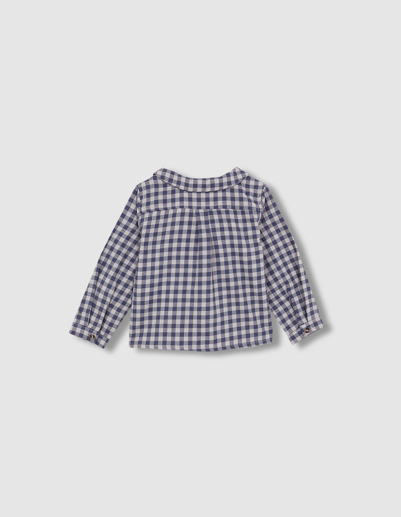 Camisa de cuadro vichy