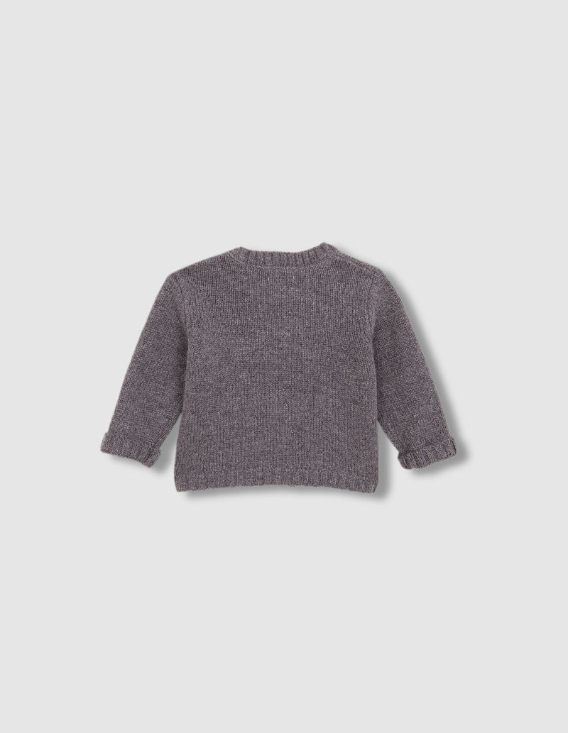 Suéter Media Cremallera