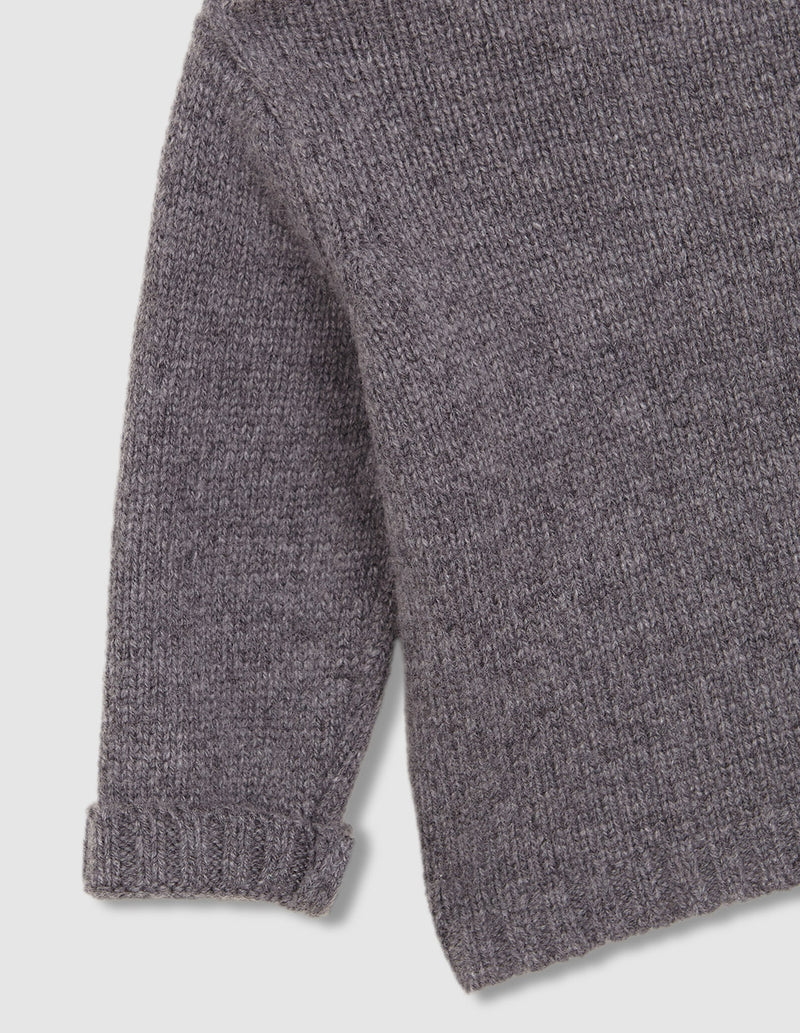 Suéter Media Cremallera