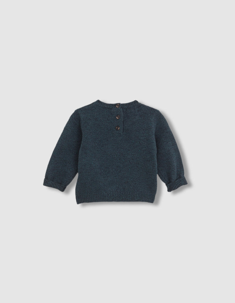Suéter Con Intarsia