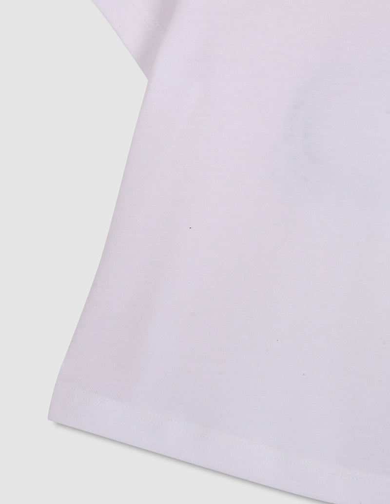 Playera estampada moonwalk