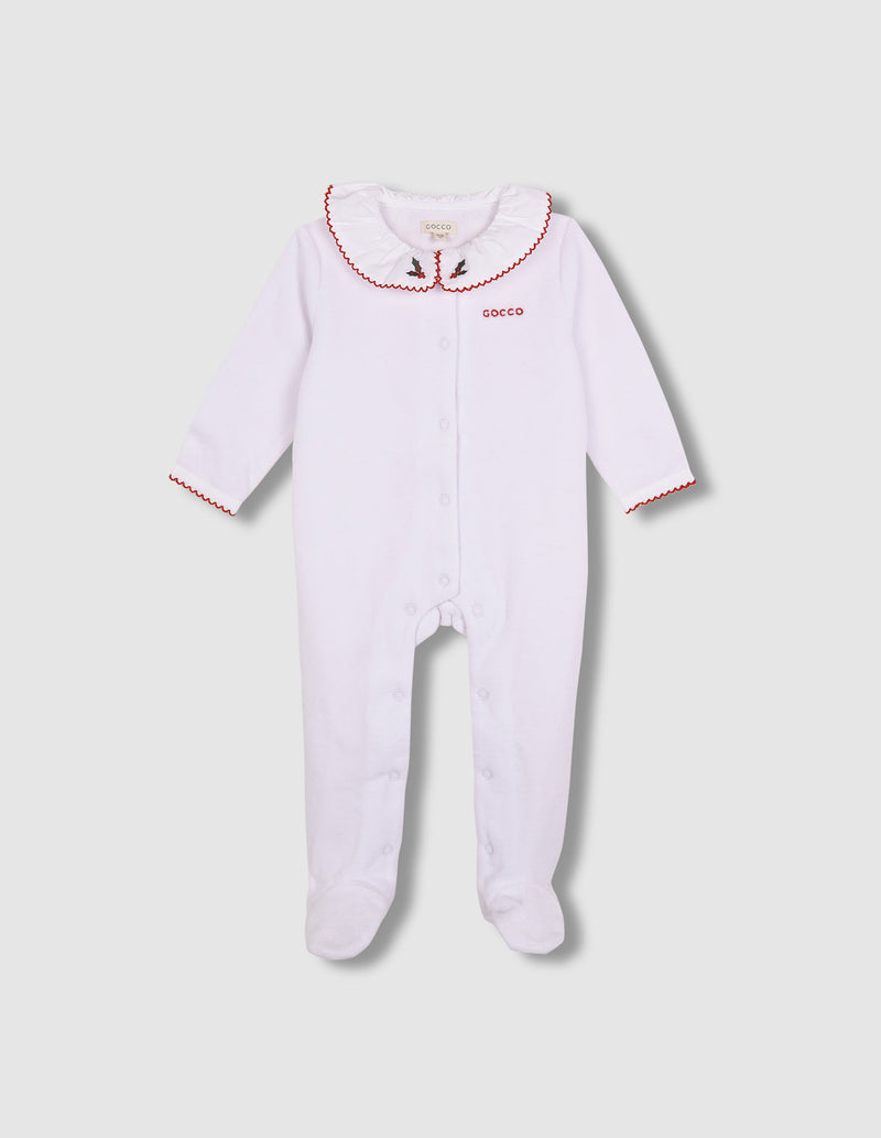 Pijama Velour De Navidad