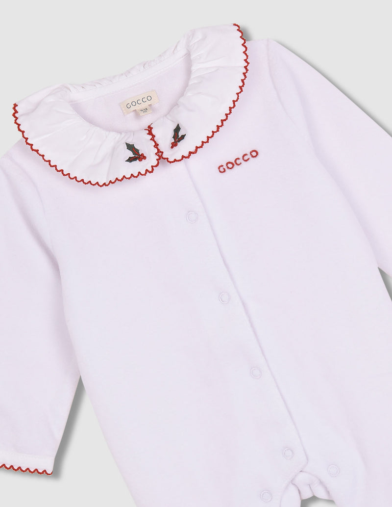 Pijama Velour De Navidad