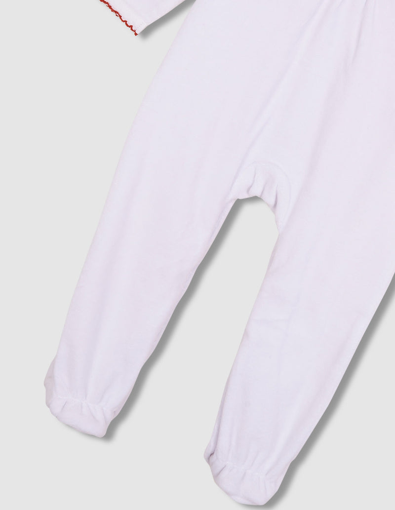 Pijama Velour De Navidad