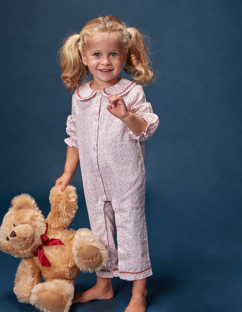 Pijama Estampado De Flores