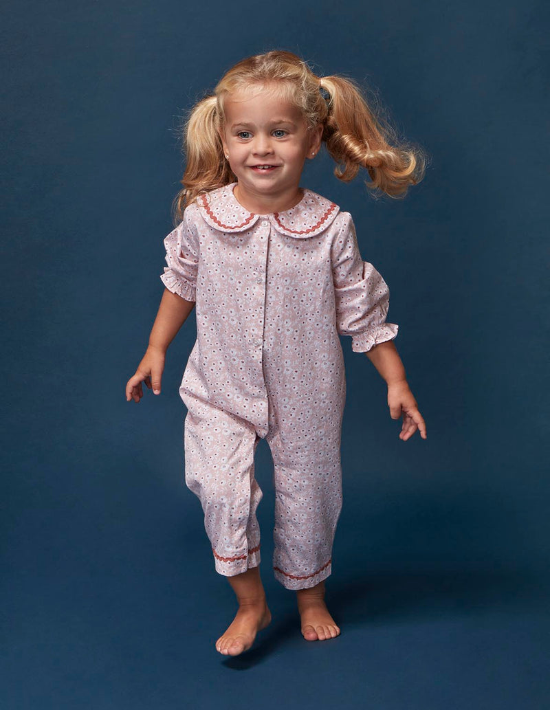 Pijama Estampado De Flores