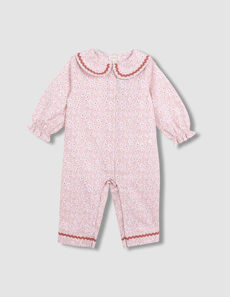 Pijama Estampado De Flores