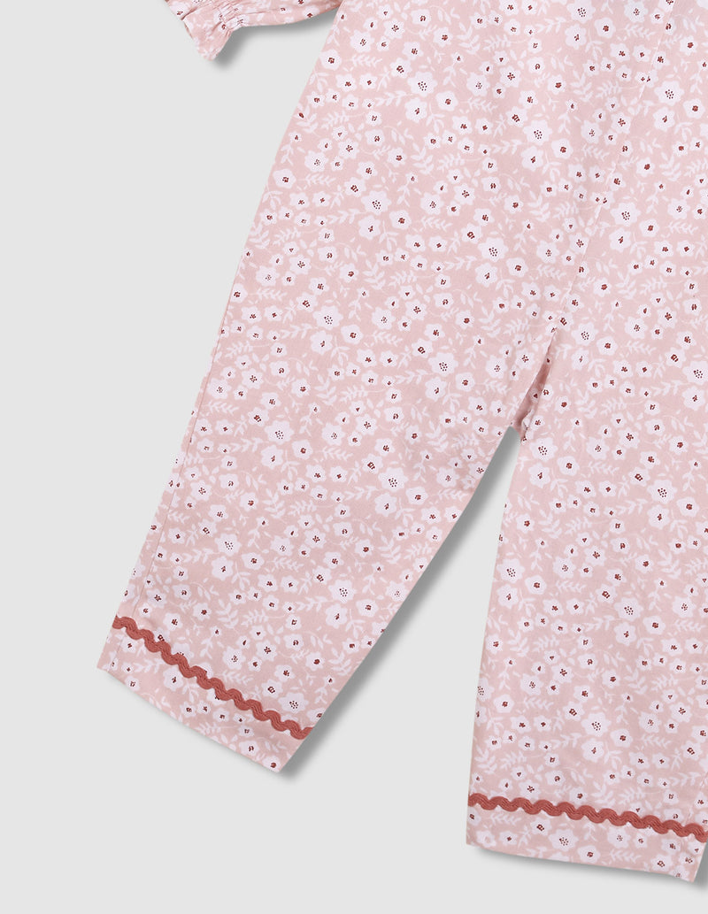 Pijama Estampado De Flores