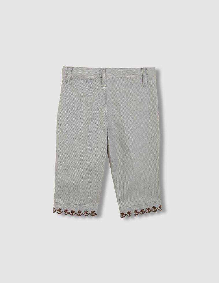 Pantalón Bordados